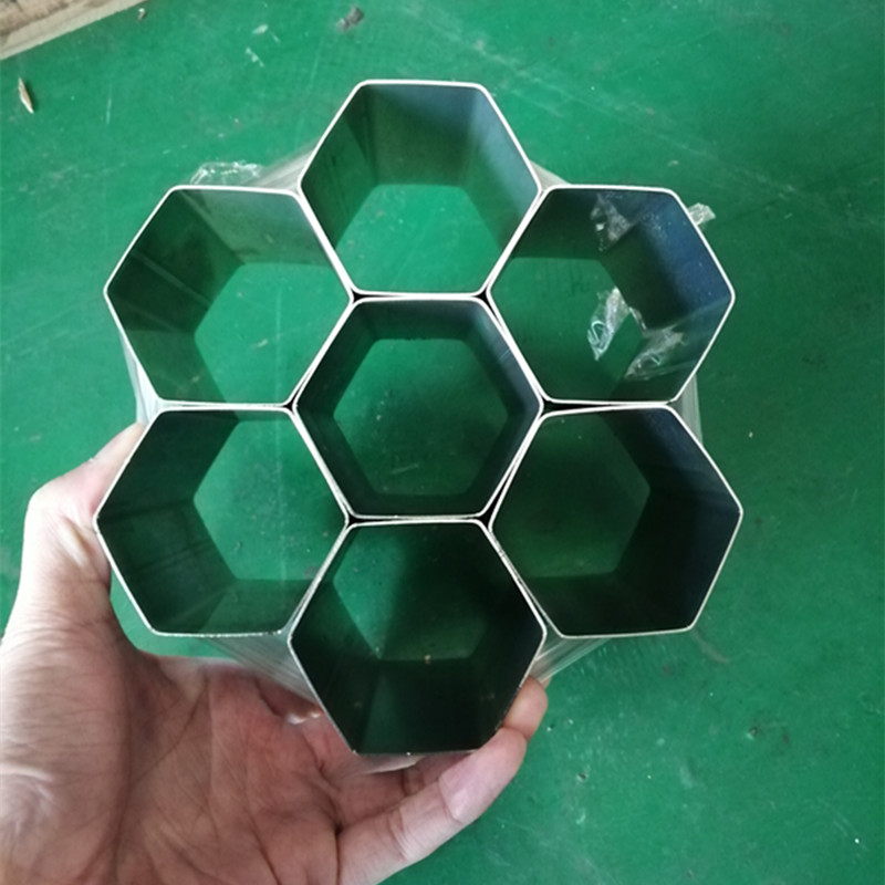 六边形管厂家不锈钢316l焊管六角管70x78x18mm