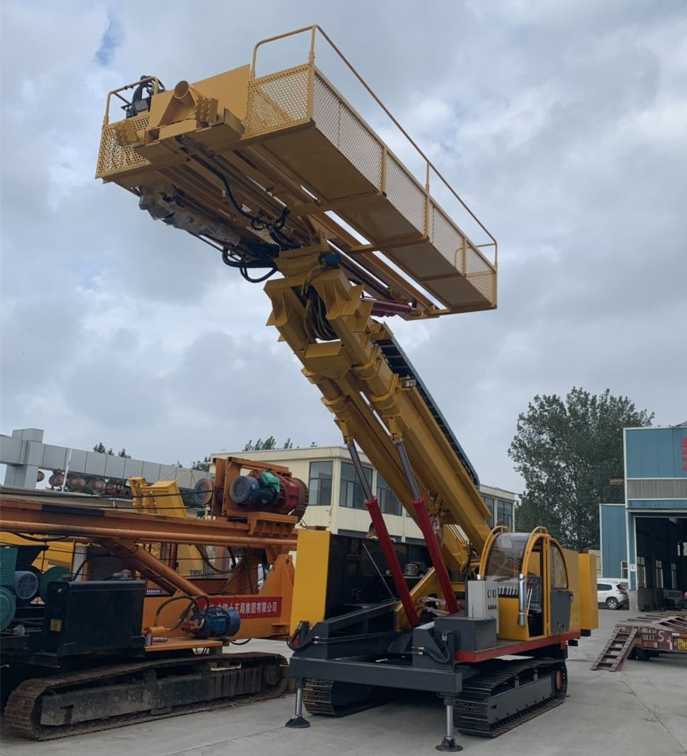 工程护坡锚固钻机 基坑支护锚杆钻机 高举升护坡锚固钻机