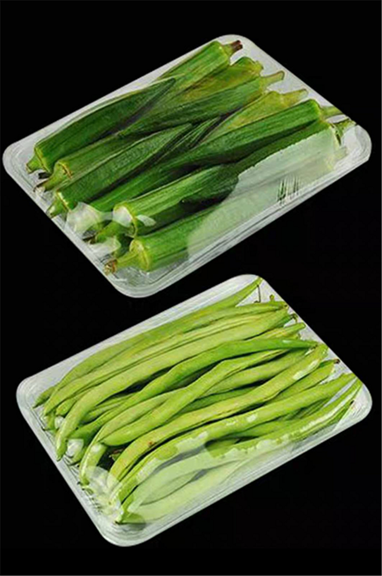 生鲜托盘水果蔬菜包装盒长方形塑料托盘