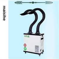 烙铁焊锡排烟机 烙铁焊台吸烟装置 锡焊废气烟尘排烟机