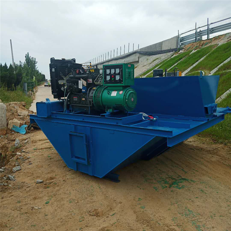 旧渠改造沟渠成型机液压自走式沟渠成型机混凝土浇筑成型设备