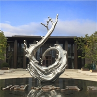 不锈钢雕塑工厂 不锈钢雕塑加工