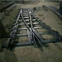 ZDK618-4-12单开道岔功能 鸿奕600轨距煤矿用道岔