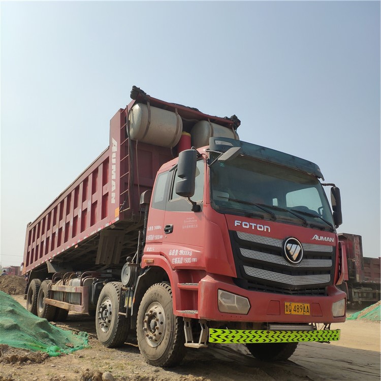 后八轮自卸车 急售17年欧曼二手自卸车 泥头车