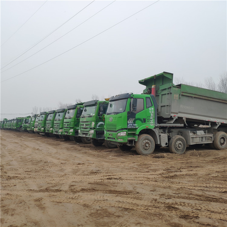 二手陕汽自卸车德龙 陕汽德龙前四后八自卸车 土方车