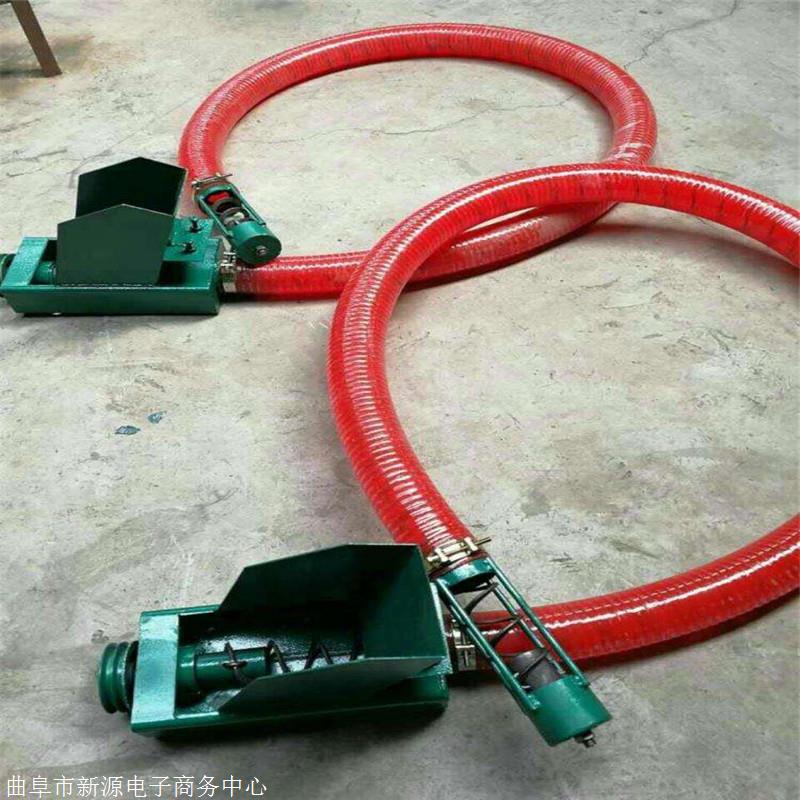 车载软蛟龙吸粮机新源输送粮食软管吸粮机