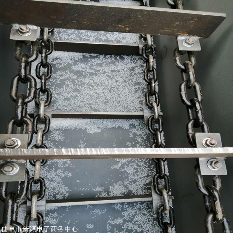 玻璃渣埋刮板输送机  河北板链型刮板运料输送机  LJ6