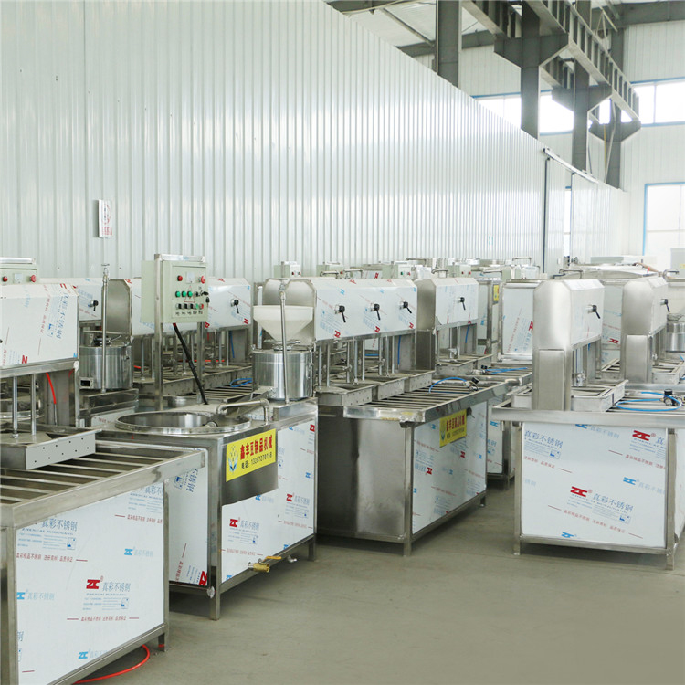 广西豆腐生产线商用制豆腐的机器不愁销路的小型加工厂