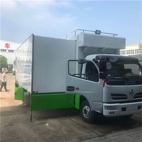 工厂自营4.2米车厢流动家政服务车可拓展包围