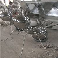 不锈钢蚂蚁雕塑