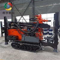 履带式气动钻机 QY-200气动大功率民用钻井机
