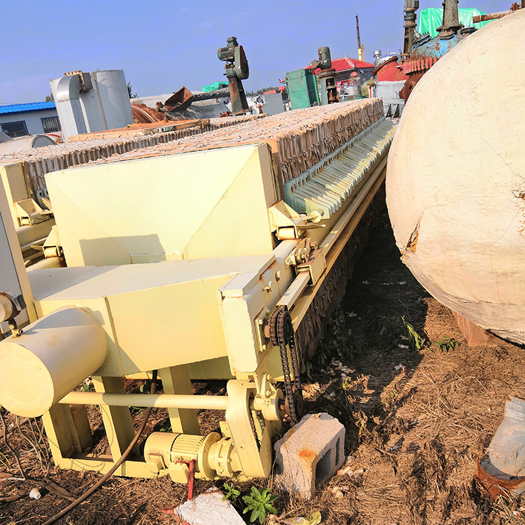 中药渣压滤机纸浆脱水隔膜压滤机长期出售