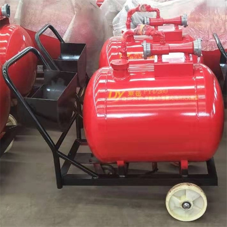 负压管线移动式泡沫灭火车 三轮车式泡沫灭火装置 半固定灭火设备