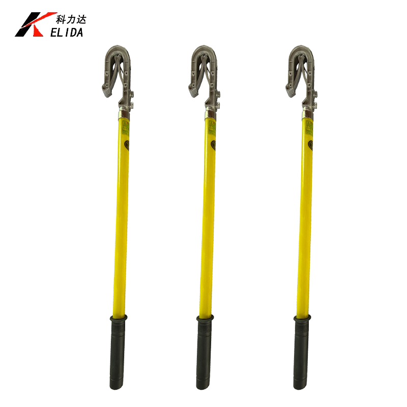 科力达10kv高压接地线接地棒 双舌式接地棒 10kv高压接地线套