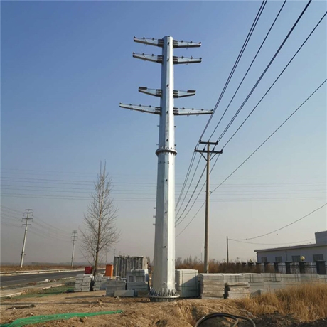 35KV电力管塔生产销售厂家 18米钢杆重量 单回路钢杆价格