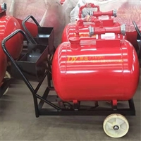 负压管线移动式泡沫灭火车 三轮车式泡沫灭火装置 半固定灭火设备