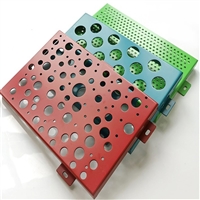 铝冲孔板厂家-穿孔铝单板-穿孔铝板价格