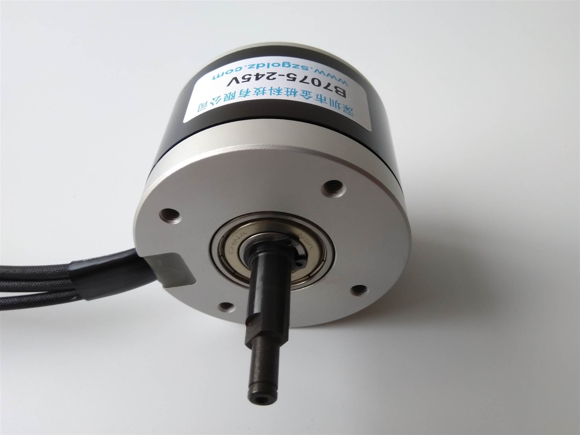 野外作业锂电池动力机械设备无刷电机钢轨钻孔机切割机无刷电机