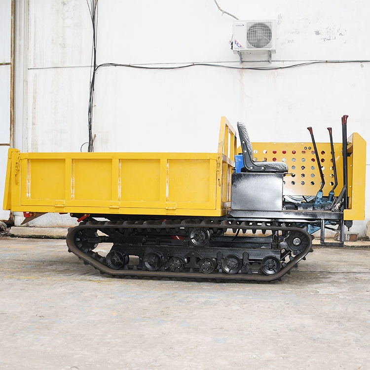 山顶装卸1吨履带爬山虎机器 山区铺设2吨履带爬山虎运输机器设备