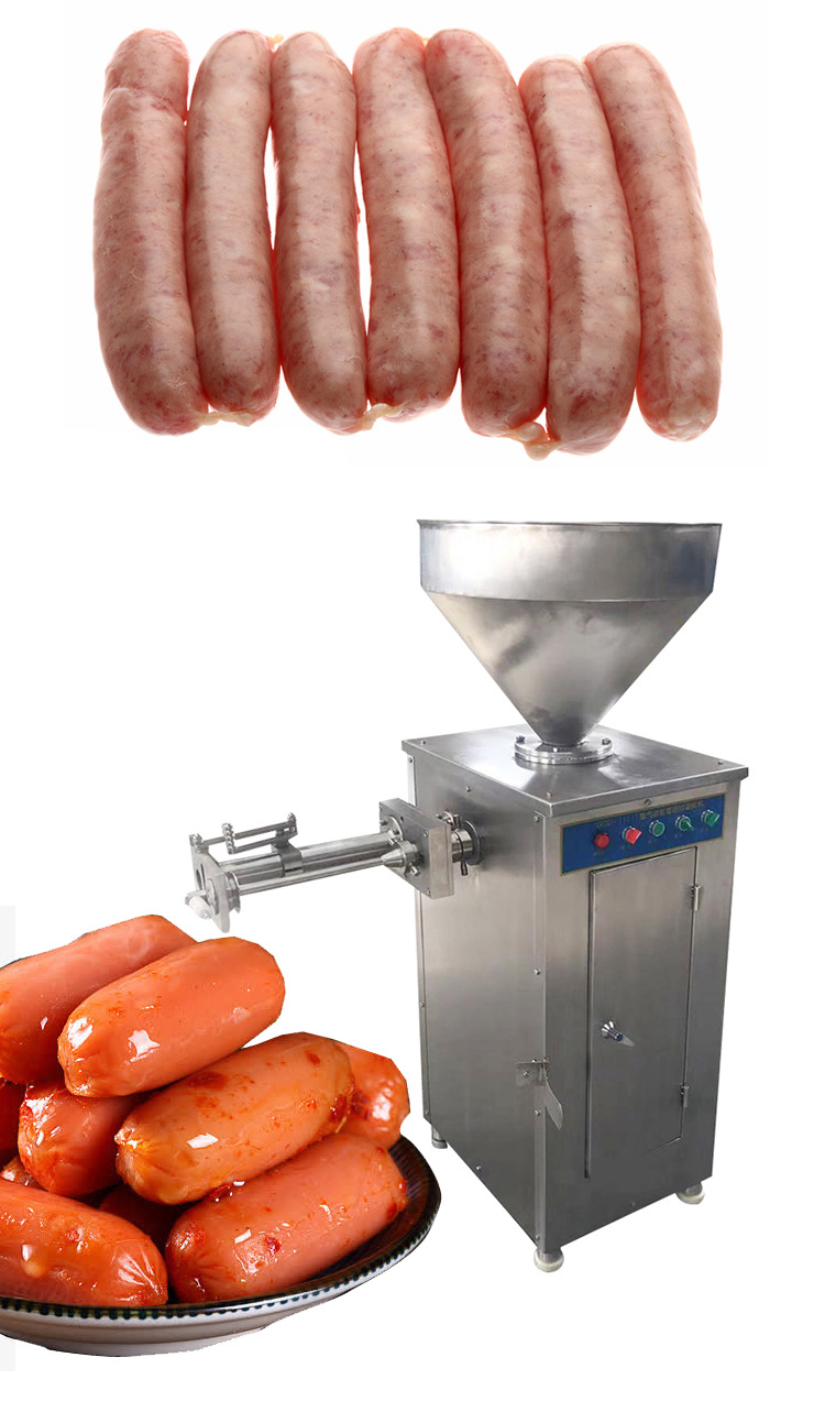 肠类灌肠机烤肠灌肠机双管快速灌肠机