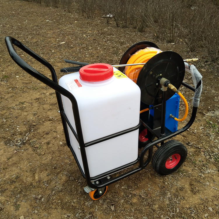 销售12v电瓶打药机 自走式电动打药机 街道社区消杀喷雾器