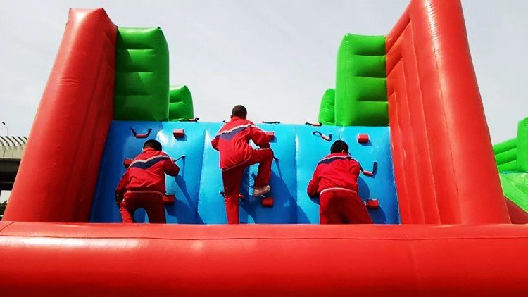 火灾模拟消防演练器材逃生滑梯充气帐篷学校安全教育户外演习道具