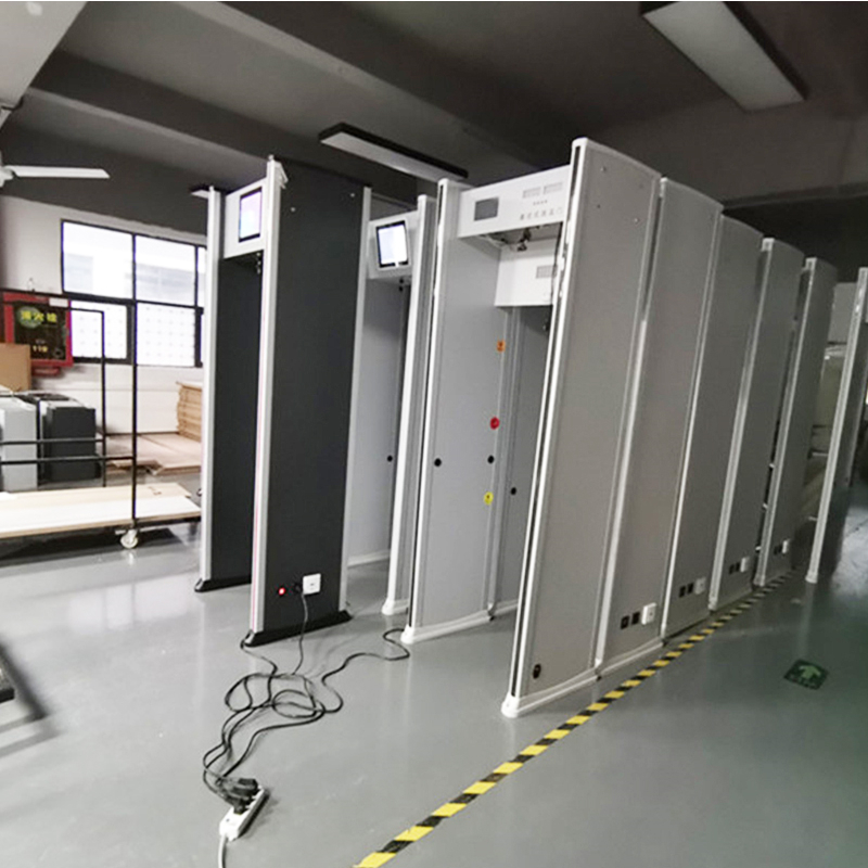 移动测温门 测温安检门 st-d90红外测温门式