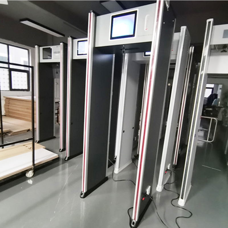 移动测温门 st-d50安检门测温 红外测温门式