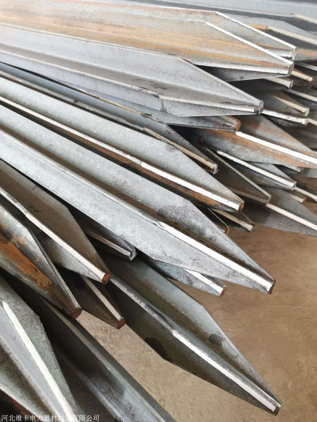 接地角钢 63*6*2500热镀锌铁附件接地极