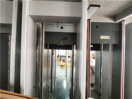 医用级防疫安检测温门st-d50 安检测温门 红外检测测温门