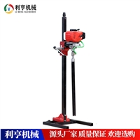 工程钻探机械 背包岩芯钻机 一人拿着轻便取样