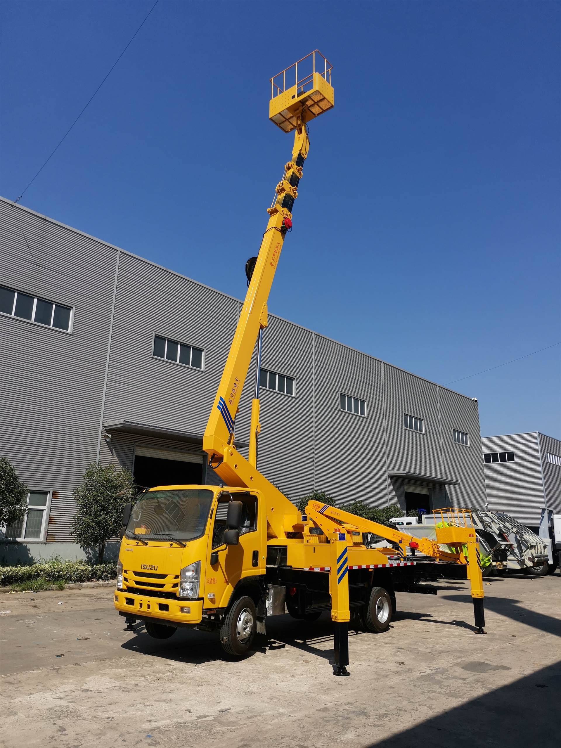 25米登高作业车 国六五十铃 直臂式 scs5080jgkql6型