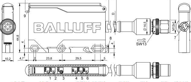 德国BALLUFF电容式传感器产品概述
