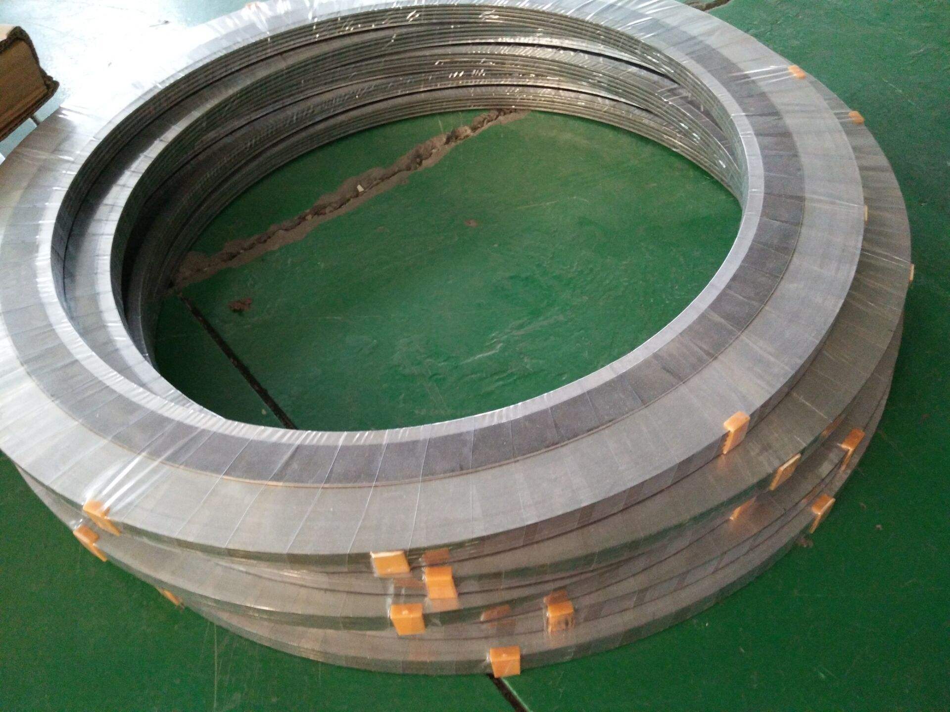 湖南金属缠绕垫片 基本型缠绕垫片 钢厂*金属石墨垫