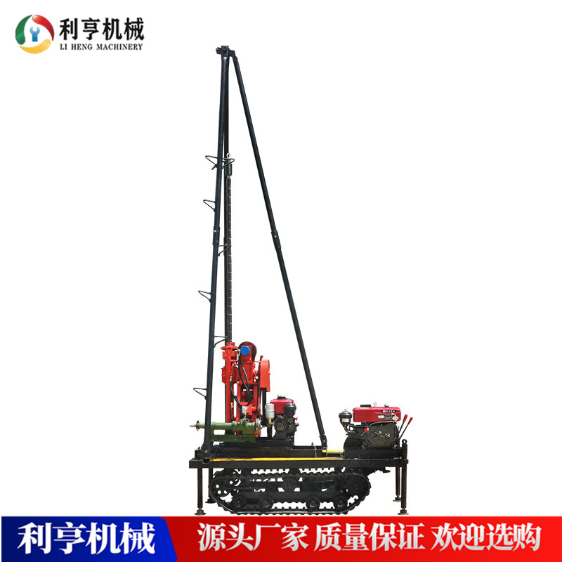 75mm口径50米深取芯钻机 液压轻便岩芯钻机 带钻塔