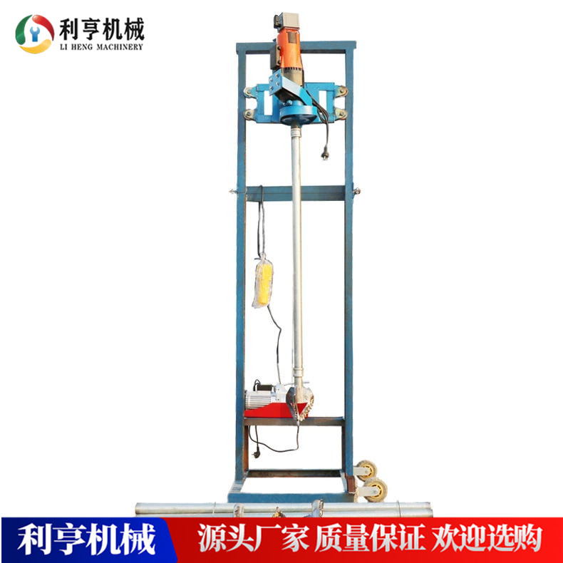 小型龙门架电动钻井机 家用两相电深水井钻机