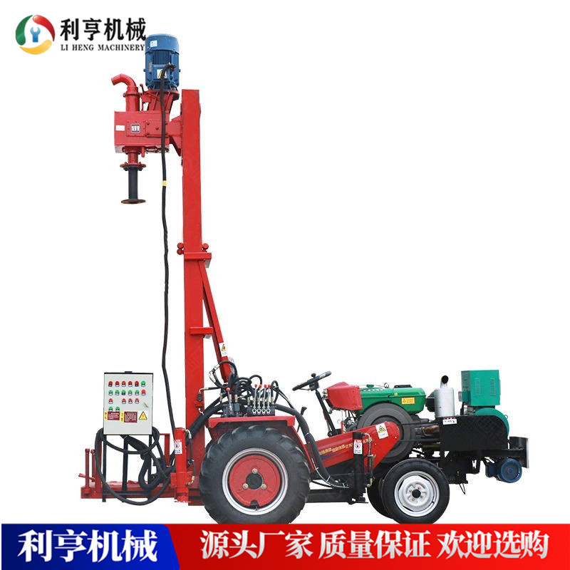 利亨拖拉机正循环钻机 SJZ-T型拖拉机打井机