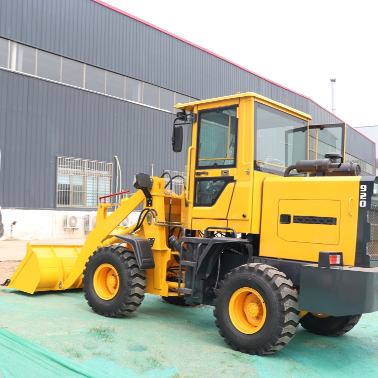 新品四驱装载机 四轮养殖畜牧场小铲车 液压轮式铲车