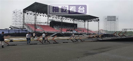 国际乒联总决赛观众看台租赁搭建