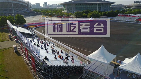 北京现代试乘试驾活动看台搭建