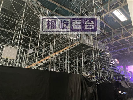 林肯乘试驾临时看台搭建