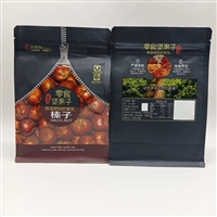 八边封坚果袋定制，复合干果袋厂家