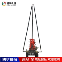 利亨机械QBZ-50YT 履带式钻机 50米液压回转式取样钻机