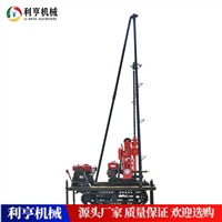 小型液压轻便钻机 分拆式勘探钻机 利亨50米履带式取样钻机