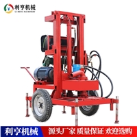 小型家用液压打井机 利亨SJZ-3Y轮式钻井机 降水井钻机