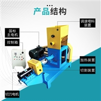 恒富机械水产饲料膨化设备 膨化制粒机