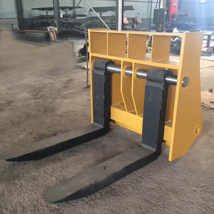 装载机配石材货叉