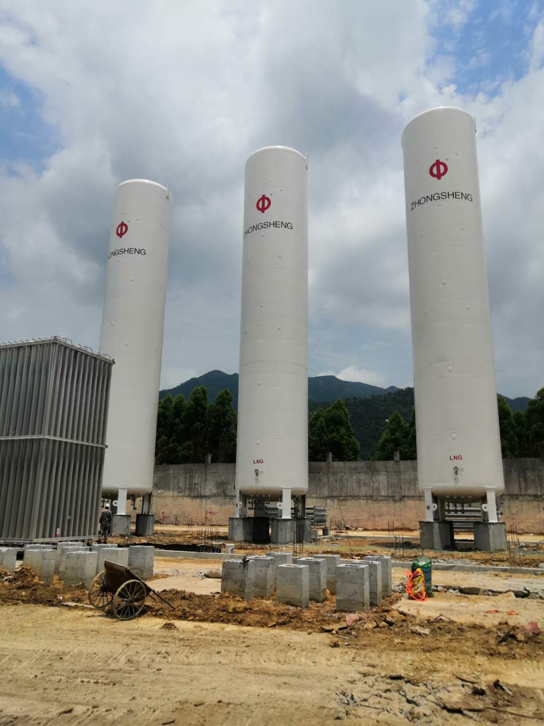 河北唐山20立方lng储罐用户体验30立方液化天然气储罐配套锅炉