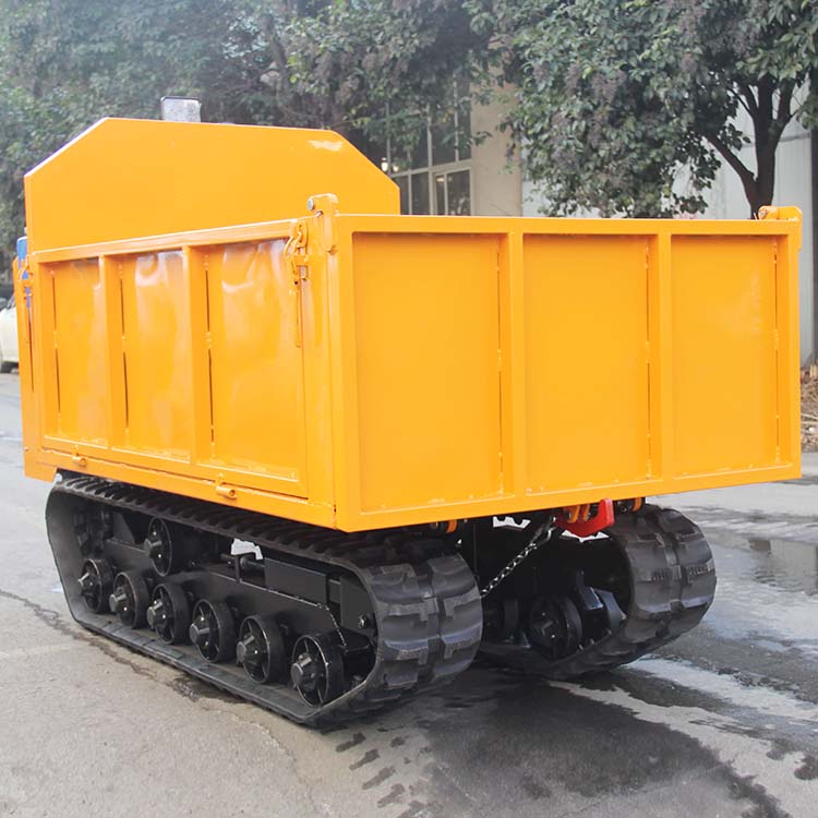 柴油风冷履带自卸车 厂家直销1吨履带运输车 水田专用履带车