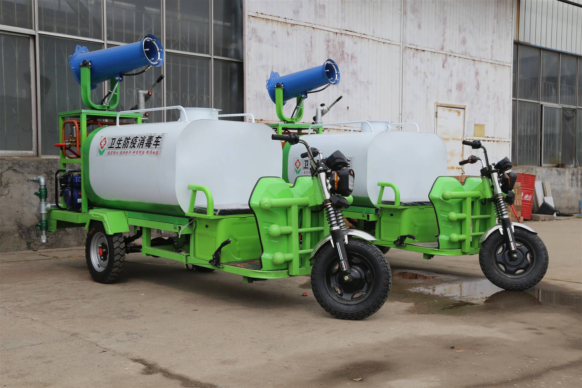 新能源电动三轮雾炮洒水车 工地工程环保除尘洒水车